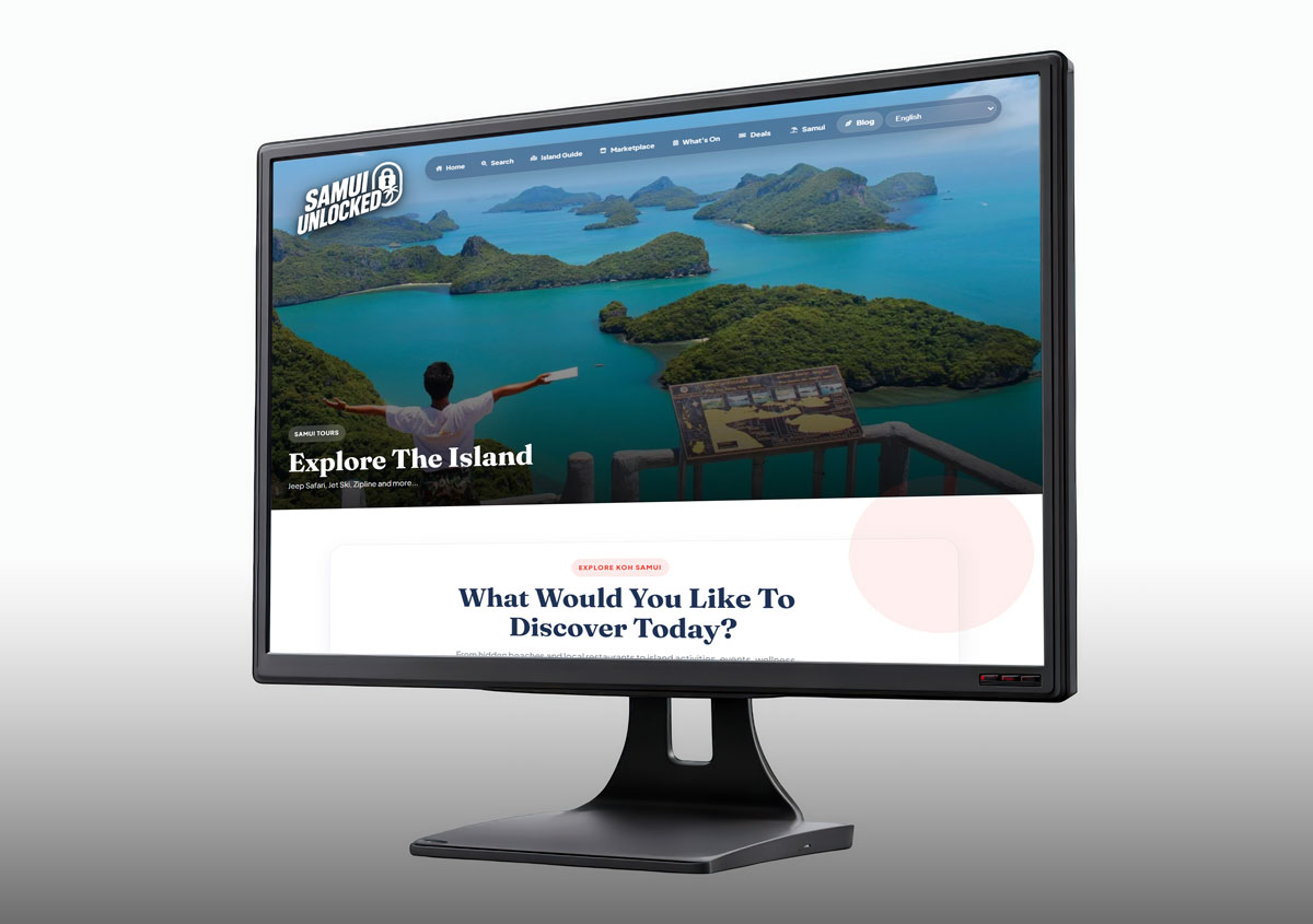 Samui Unlocked website preview