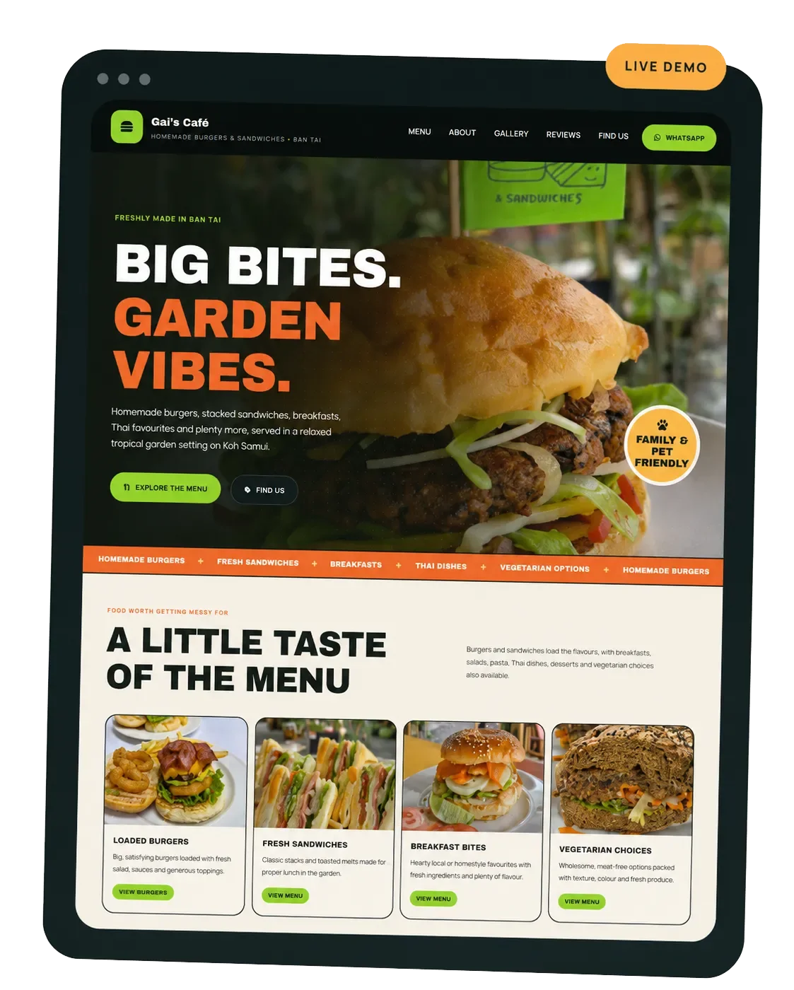 Website Mockup